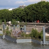 Сады на воде, гигантские "плоты" и зеленые стены на берегах Сены в Париже