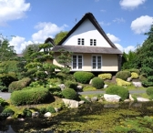 Японский сад в Броби