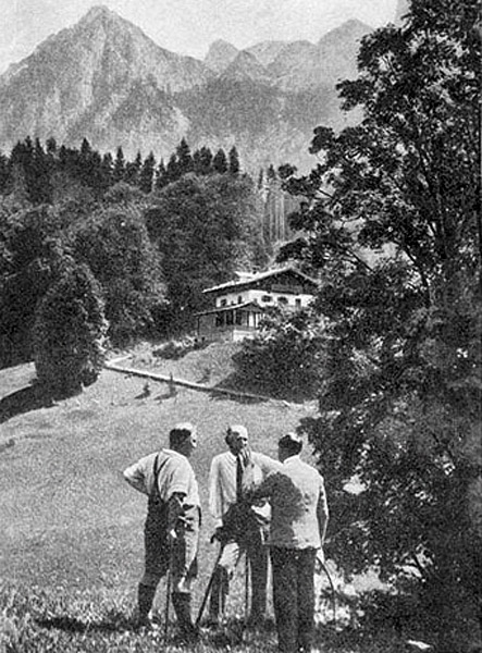 Довоенная хроника: Усадьба Гитлера в Баварских Альпах